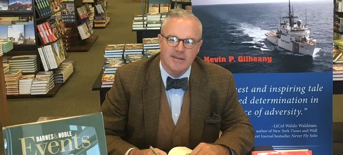 Kevin book signing event